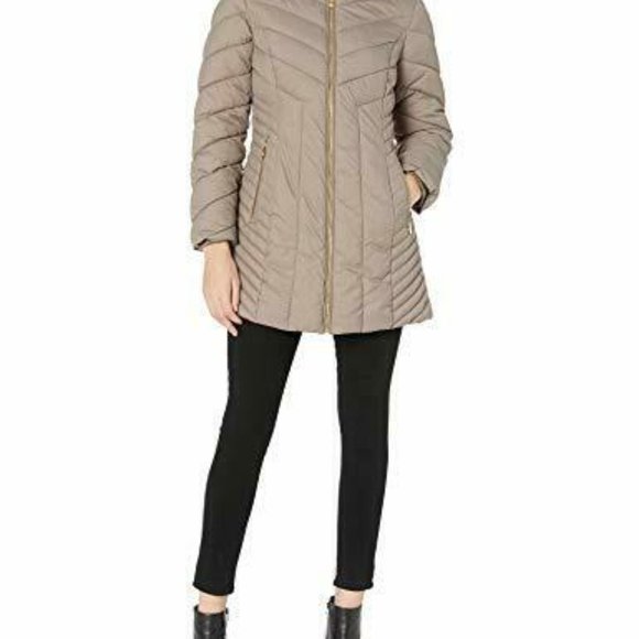 Anne Klein Jackets & Blazers - New Anne Klein Women's  Chevron Quilting Coat XXL